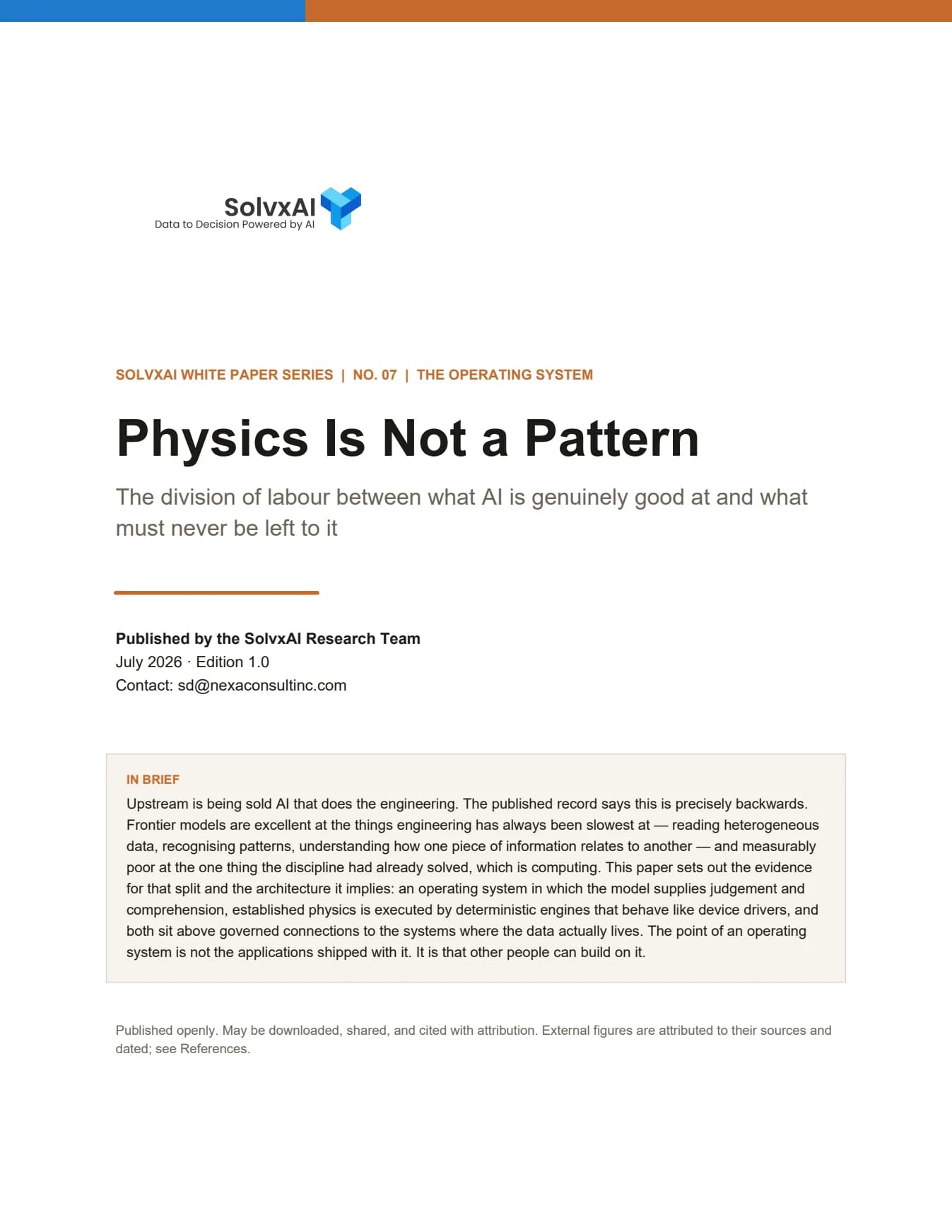 Cover of Physics Is Not a Pattern